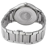 Buy Shop Emporio Armani Renato Quartz Black Dial Silver Steel Strap Watch For Men - AR11179 USA Online