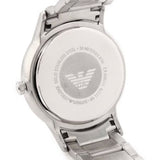 Buy Shop Emporio Armani Renato Quartz Black Dial Silver Steel Strap Watch For Men - AR11179 USA Online
