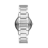 Buy Shop Emporio Armani Renato Quartz Black Dial Silver Steel Strap Watch For Men - AR11181 USA Online