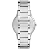 Buy Shop Emporio Armani Renato Quartz Blue Dial Silver Steel Strap Watch For Men - AR11182 USA Online