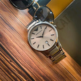 Buy Shop Emporio Armani Renato Quartz Grey Dial Grey Steel Strap Watch For Men - AR11120 USA Online