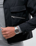 Buy Shop Emporio Armani Renato Quartz Grey Dial Silver Steel Strap Watch For Men - AR2514 USA Online