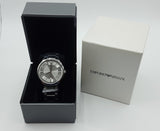 Buy Shop Emporio Armani Renato Quartz Silver Dial Silver Steel Strap Watch For Men - AR11189 USA Online