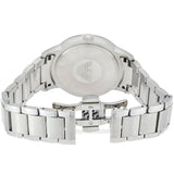 Buy Shop Emporio Armani Renato Quartz Silver Dial Silver Steel Strap Watch For Men - AR11189 USA Online