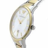 Buy Shop Emporio Armani Renato Silver Dial Two Tone Steel Strap Watch For Men - AR2449 USA Online