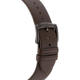 Buy Shop Emporio Armani Retro Black Dial Brown Leather Strap Watch for Men - AR2483 USA Online