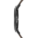 Buy Shop Emporio Armani Retro Black Dial Brown Leather Strap Watch for Men - AR2483 USA Online