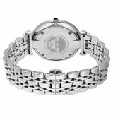 Buy Shop Emporio Armani Retro Black Dial Silver Steel Strap Watch For Men - AR1676 USA Online