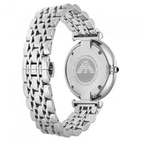 Buy Shop Emporio Armani Retro Black Dial Silver Steel Strap Watch For Men - AR1676 USA Online