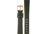 Buy Shop Emporio Armani Retro Champagne Beige Dial Green Leather Strap Watch For Women - AR1726 USA Online