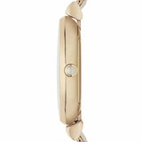 Buy Shop Emporio Armani Retro Gold Dial Gold Mesh Bracelet Watch For Women - AR1957 USA Online
