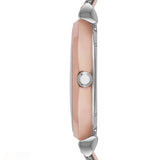Buy Shop Emporio Armani Retro Mother of Pearl Dial Silver Mesh Bracelet Watch For Women - AR2067 USA Online