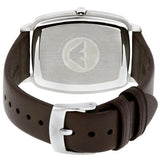 Buy Shop Emporio Armani Retro Quartz Blue Dial Black Leather Strap Watch For Men - AR2491 USA Online