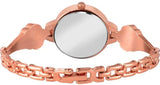 Buy Shop Emporio Armani Retro Quartz Silver Dial Rose Gold Steel Strap Watch For Women - AR1776 USA Online