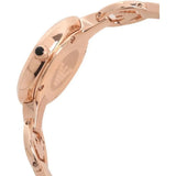 Buy Shop Emporio Armani Retro Quartz Silver Dial Rose Gold Steel Strap Watch For Women - AR1776 USA Online