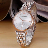 Buy Shop Emporio Armani Retro Silver Dial Two Tone Steel Strap Watch For Men - AR1677 USA Online