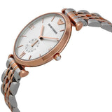 Buy Shop Emporio Armani Retro Silver Dial Two Tone Steel Strap Watch For Men - AR1677 USA Online
