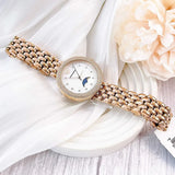 Buy Shop Emporio Armani Rosa Mother of Pearl Dial Rose Gold Steel Strap Watch For Women - AR11462 USA Online