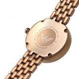 Buy Shop Emporio Armani Rosa Mother of Pearl Dial Rose Gold Steel Strap Watch For Women - AR11462 USA Online