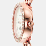 Buy Shop Emporio Armani Rosa Mother of Pearl Dial Rose Gold Steel Strap Watch For Women - AR11462 USA Online