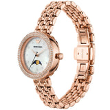 Buy Shop Emporio Armani Rosa Mother of Pearl Dial Rose Gold Steel Strap Watch For Women - AR11462 USA Online