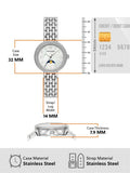 Buy Shop Emporio Armani Rosa Quartz Mother of Pearl Dial Silver Steel Strap Watch For Women - AR11461 USA Online