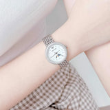 Buy Shop Emporio Armani Rosa Quartz Mother of Pearl Dial Silver Steel Strap Watch For Women - AR11461 USA Online
