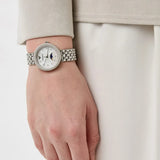 Buy Shop Emporio Armani Rosa Quartz Mother of Pearl Dial Silver Steel Strap Watch For Women - AR11461 USA Online