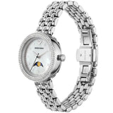 Buy Shop Emporio Armani Rosa Quartz Mother of Pearl Dial Silver Steel Strap Watch For Women - AR11461 USA Online