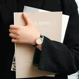 Buy Shop Emporio Armani Rosa Quartz Mother Of Pearl White Dial Black Leather Strap Watch For Women - AR11356 USA Online