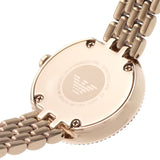Buy Shop Emporio Armani Rosa Quartz Mother of Pearl White Dial Rose Gold Steel Strap Watch For Women - AR11355 USA Online