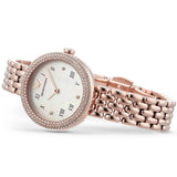 Buy Shop Emporio Armani Rosa Quartz Mother of Pearl White Dial Rose Gold Steel Strap Watch For Women - AR11355 USA Online