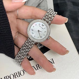 Buy Shop Emporio Armani Rosa Quartz White Dial Silver Steel Strap Watch For Women - AR11354 USA Online