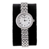 Buy Shop Emporio Armani Rosa Quartz White Dial Silver Steel Strap Watch For Women - AR11354 USA Online