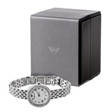 Buy Shop Emporio Armani Rosa Quartz White Dial Silver Steel Strap Watch For Women - AR11354 USA Online
