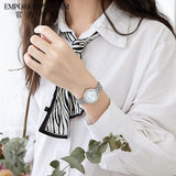 Buy Shop Emporio Armani Rosa Quartz White Dial Silver Steel Strap Watch For Women - AR11354 USA Online