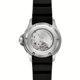 Buy Shop Emporio Armani Sea Explorer Automatic Black Dial Black Silicone Strap Watch For Men - AR60078 USA Online