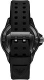 Buy Shop Emporio Armani Sea Explorer Automatic Yellow Dial Black Silicone Strap Watch For Men - AR60085 USA Online