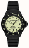 Buy Shop Emporio Armani Sea Explorer Automatic Yellow Dial Black Silicone Strap Watch For Men - AR60085 USA Online