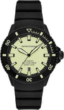 Buy Shop Emporio Armani Sea Explorer Automatic Yellow Dial Black Silicone Strap Watch For Men - AR60085 USA Online