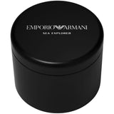 Buy Shop Emporio Armani Sea Explorer Black Dial Black Silicone Strap Watch for Men - AR60086 USA Online