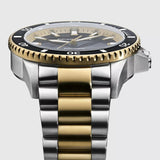 Buy Shop Emporio Armani Sea Explorer Black Dial Two Tone Steel Strap Watch for Men - AR60089 USA Online