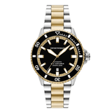 Buy Shop Emporio Armani Sea Explorer Black Dial Two Tone Steel Strap Watch for Men - AR60089 USA Online