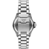 Buy Shop Emporio Armani Sea Explorer Blue Dial Silver Steel Strap Watch for Men - AR60090 USA Online