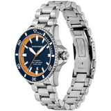Buy Shop Emporio Armani Sea Explorer Blue Dial Silver Steel Strap Watch for Men - AR60090 USA Online