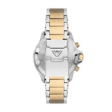 Buy Shop Emporio Armani Sea Explorer Chronograph Green Dial Two Tone Steel Strap Watch for Men - AR11586 USA Online