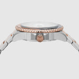 Buy Shop Emporio Armani Sea Explorer GMT Quartz White Dial Two Tone Steel Strap Watch For Men - AR11591 USA Online