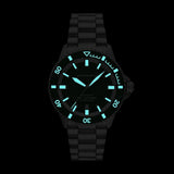 Buy Shop Emporio Armani Sea Explorer Green Dial Silver Steel Strap Watch for Men - AR60088 USA Online