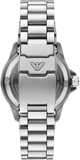 Buy Shop Emporio Armani Sea Explorer Green Dial Silver Steel Strap Watch for Men - AR60088 USA Online