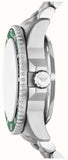 Buy Shop Emporio Armani Sea Explorer Green Dial Silver Steel Strap Watch for Men - AR60088 USA Online